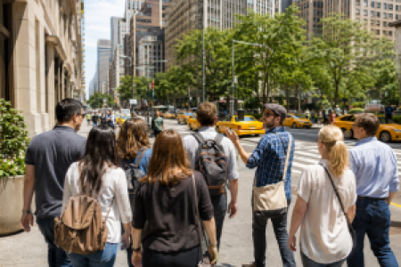 Recorrido a pie por Manhattan