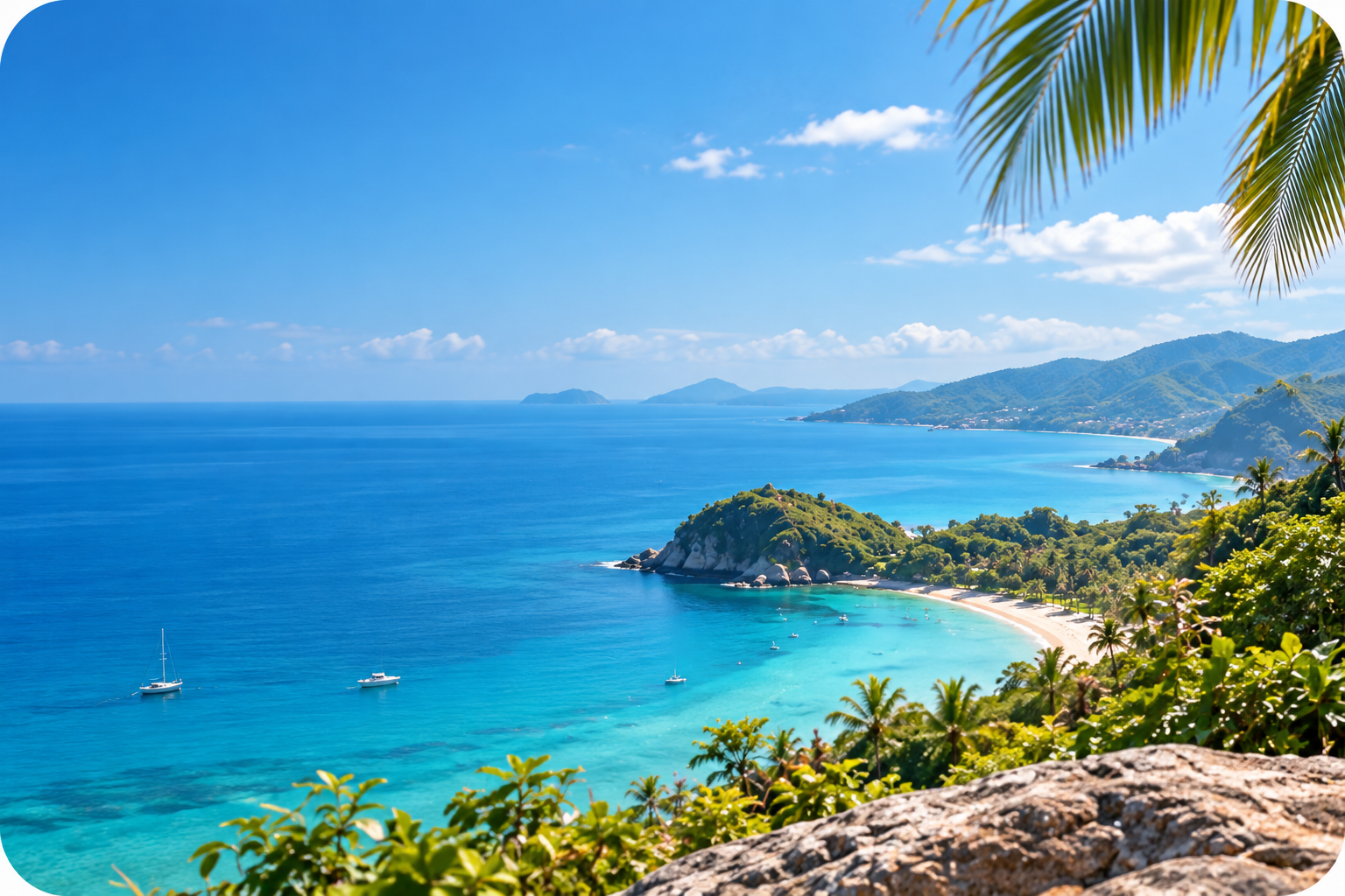 Destino tropical para viajar con Invisa